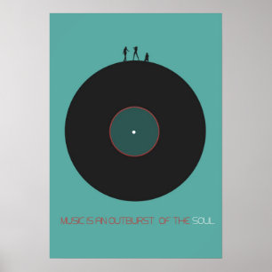 Muziekkunst Poster
