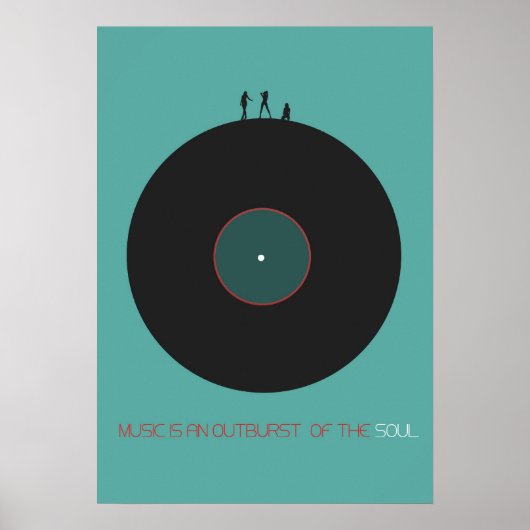Muziekkunst Poster (Voorkant)