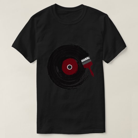 Muziekkunst T-shirt (Design voorkant)
