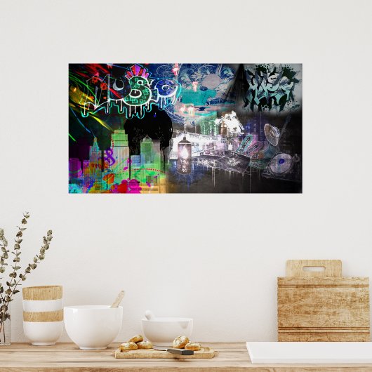 Muziekkunstleven Poster (Keuken)