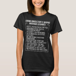 Muziekleider Musician Band Director Funny T-shirt