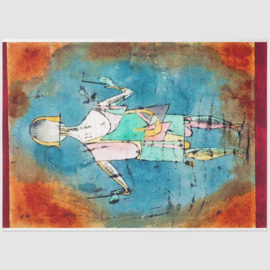 Muziekleider (speler), Klee Tissuepapier (Voorkant)