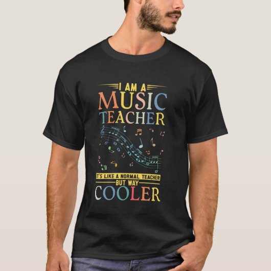 Muziekleraar 1 t-shirt (Voorkant)