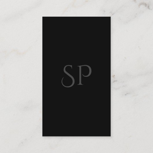 Muziekleraar | Black White Piano Keys Visitekaartje (Achterkant)