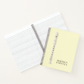 Muziekleraar Blokfluit Notitieboek (Binnen)