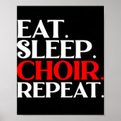 Muziekleraar Choir Director Poster (Voorkant)