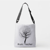 Muziekleraar Crossbody Tas (Voorkant)