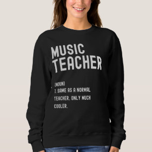 Muziekleraar Definitie eerste schooldag Trui
