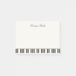 Muziekleraar Elegant Piano Keys Visitekaartje Post-it® Notes