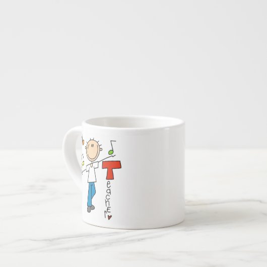Muziekleraar Espresso Kop (Links)