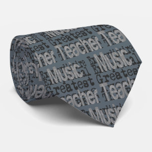 Muziekleraar extraordinaire stropdas
