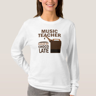 Muziekleraar (Funny) Chocolate T-shirt