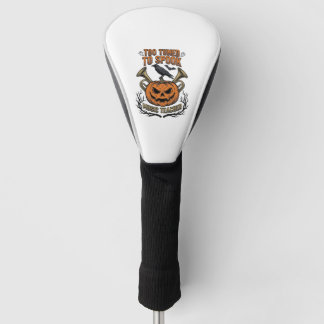 Muziekleraar Halloween Pompoen Graveren Shirt De Golfheadcover