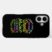Muziekleraar - Help kinderen met muziek cadeau Case-Mate iPhone Case (Achterkant (horizontaal))