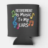 Muziekleraar in ruste blikjeskoeler (Achterkant)