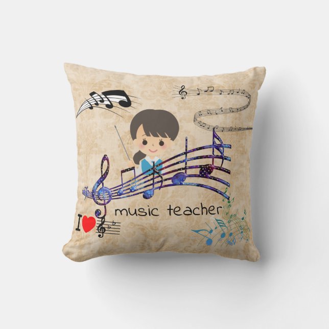 Muziekleraar***Kussen Kussen (Voorkant)