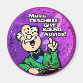 Muziekleraar Magneet (Voorkant)