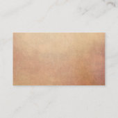 Muziekleraar  Muzieknoten klas Visitekaartje (Achterkant)