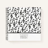 Muziekleraar Notitie Notitieboek (Voorkant)