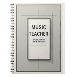 Muziekleraar Notitieboek