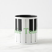 Muziekleraar Piano-Mok  Mok (Midden)