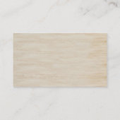 Muziekleraar  Piano Musical Visitekaartje (Achterkant)