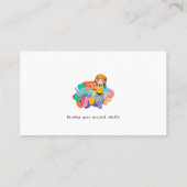 Muziekleraar | Professioneel Visitekaartje (Achterkant)