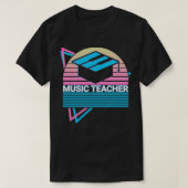 Muziekleraar Retro Cadeaus T-shirt (Design voorkant)