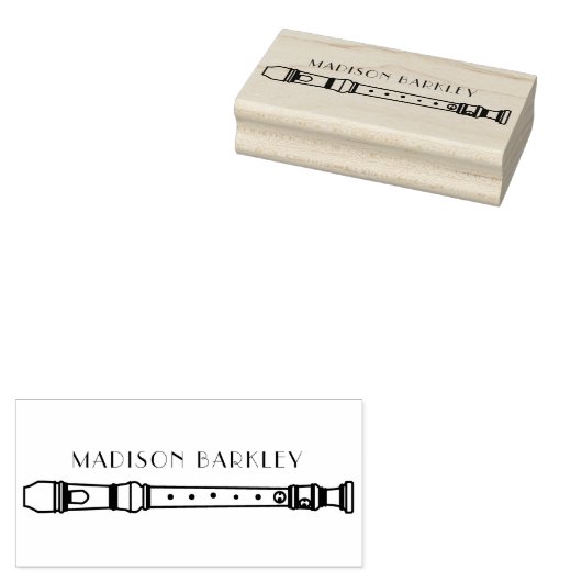 muziekleraar rubberstempel (Gestempeld)