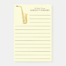 Muziekleraar Saxofoon Post-it® Notes