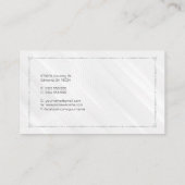 Muziekleraar | saxofoon visitekaartje (Achterkant)