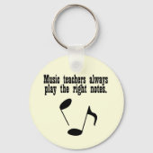Muziekleraar Sleutelhanger (Voorkant)