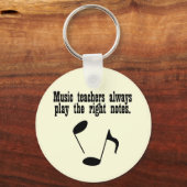 Muziekleraar Sleutelhanger (Voorkant)