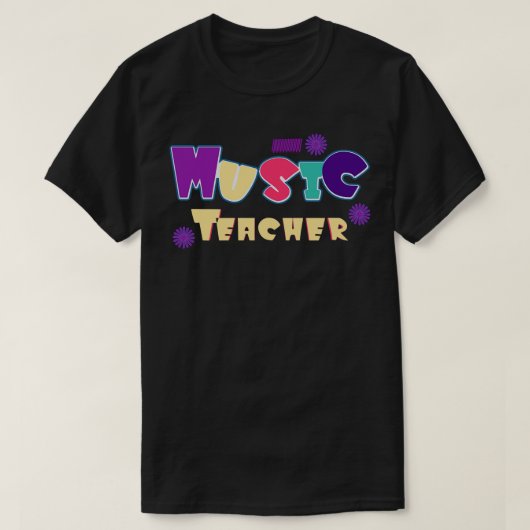 Muziekleraar T-shirt (Design voorkant)