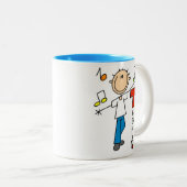 Muziekleraar Tweekleurige Koffiemok (Voorkant rechts)