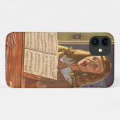 Muziekleraar uit het verleden die studenten leert Case-Mate iPhone case (Achterkant (horizontaal))