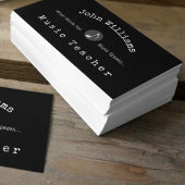 Muziekleraar Visitekaartje