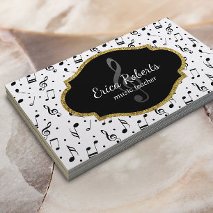 Muziekleraar Vocal Coach Singer Musical Visitekaartje