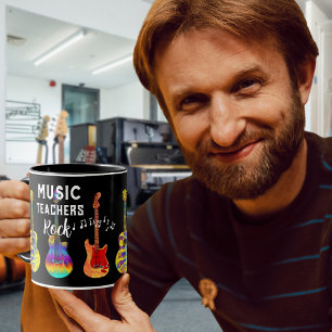 Muziekleraren Rock Bedankt Mok
