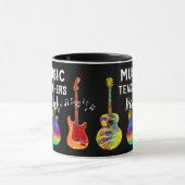 Muziekleraren Rock Bedankt Mok (Midden)