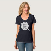 Muziekleraren T-Shirt "Wat is je superkracht?" (Voorkant volledig)