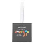 Muzieklerarenappreciatiedag, Geweldige Decoratie (Voorkant)