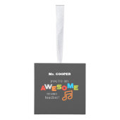 Muzieklerarenappreciatiedag, Geweldige Decoratie (Rechts)