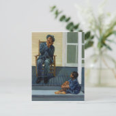 Muziekles #1 2000 briefkaart (Staand voorkant)