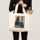 Muziekles #1 2000 grote tote bag (Voorkant (product))