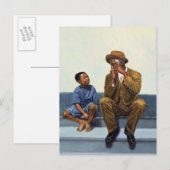 Muziekles #2 2000 briefkaart (Voorkant / Achterkant)