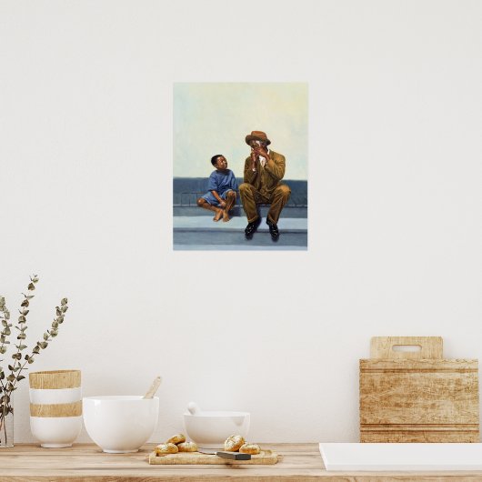 Muziekles #2 2000 poster (Keuken)