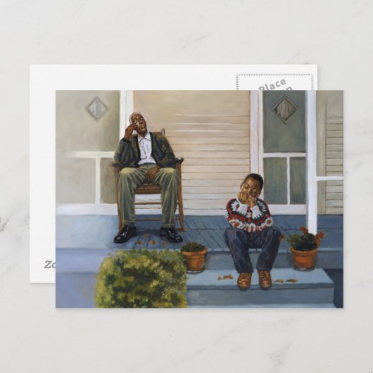 Muziekles 3 2000 briefkaart (Voorkant / Achterkant)