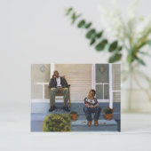 Muziekles 3 2000 briefkaart (Staand voorkant)