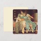 Muziekles door Lord Frederic Leighton (Voorkant / Achterkant)
